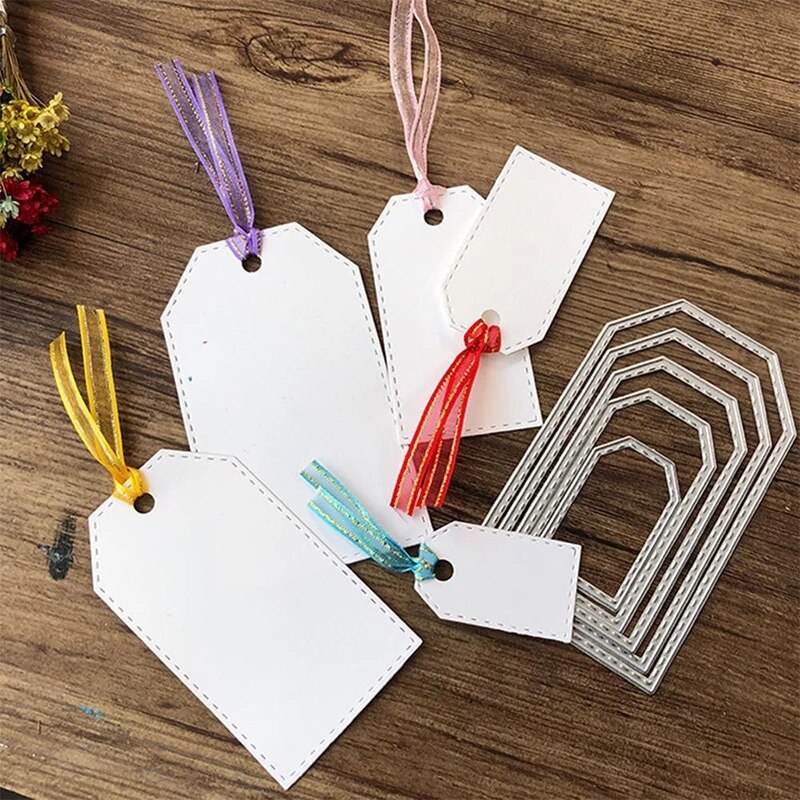 De Punch Tag Top Punch Straight 1.5, 2 Of 2.5 Inch Tag Papier Stoten Voor Scrapbooking Craft Diy Tag Punch Papier Punch