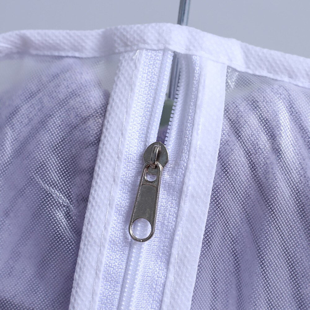 Motte Beweis Kleidersack transparent Atmungsaktive Klar Voll Reißverschluss Tasche Für Kleiden Lagerung Bekleidungs Tasche Bekleidungs Anti-Staub Zubehör