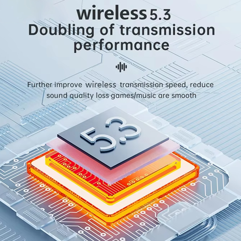 Vv4- korvakuuloketta bluetooth 5.3 langattomat urheilukuulokkeet korvakoukulla juoksuun ja ajamiseen