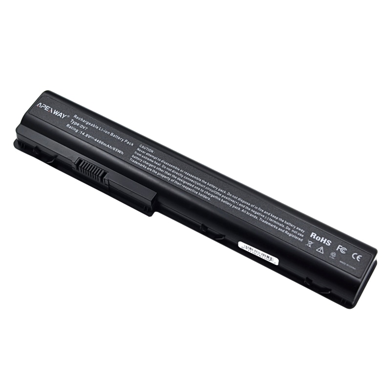 Apexway Batterij Voor Hp Pavilion DV7 DV8 Serie HSTNN-C50C HSTNN-DB74 HSTNN-DB75 HSTNN-IB75 HSTNN-OB75 HSTNN-Q35C HSTNN-XB75