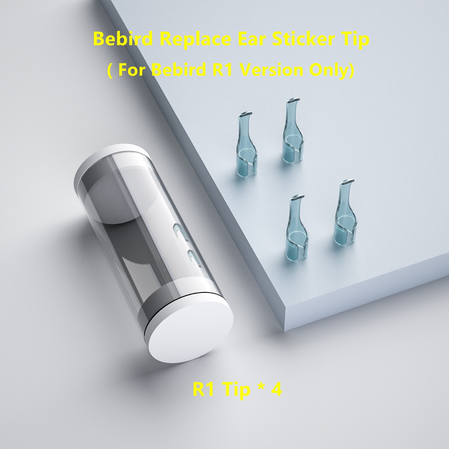 Bebird R1 R3 T15 X3 C3 B2 X17 M9 Original Visual Ear Sticks Earpick Health Care Cleaner Replace Tip Accessory PC Ear Pick Set: R1 Tip 4
