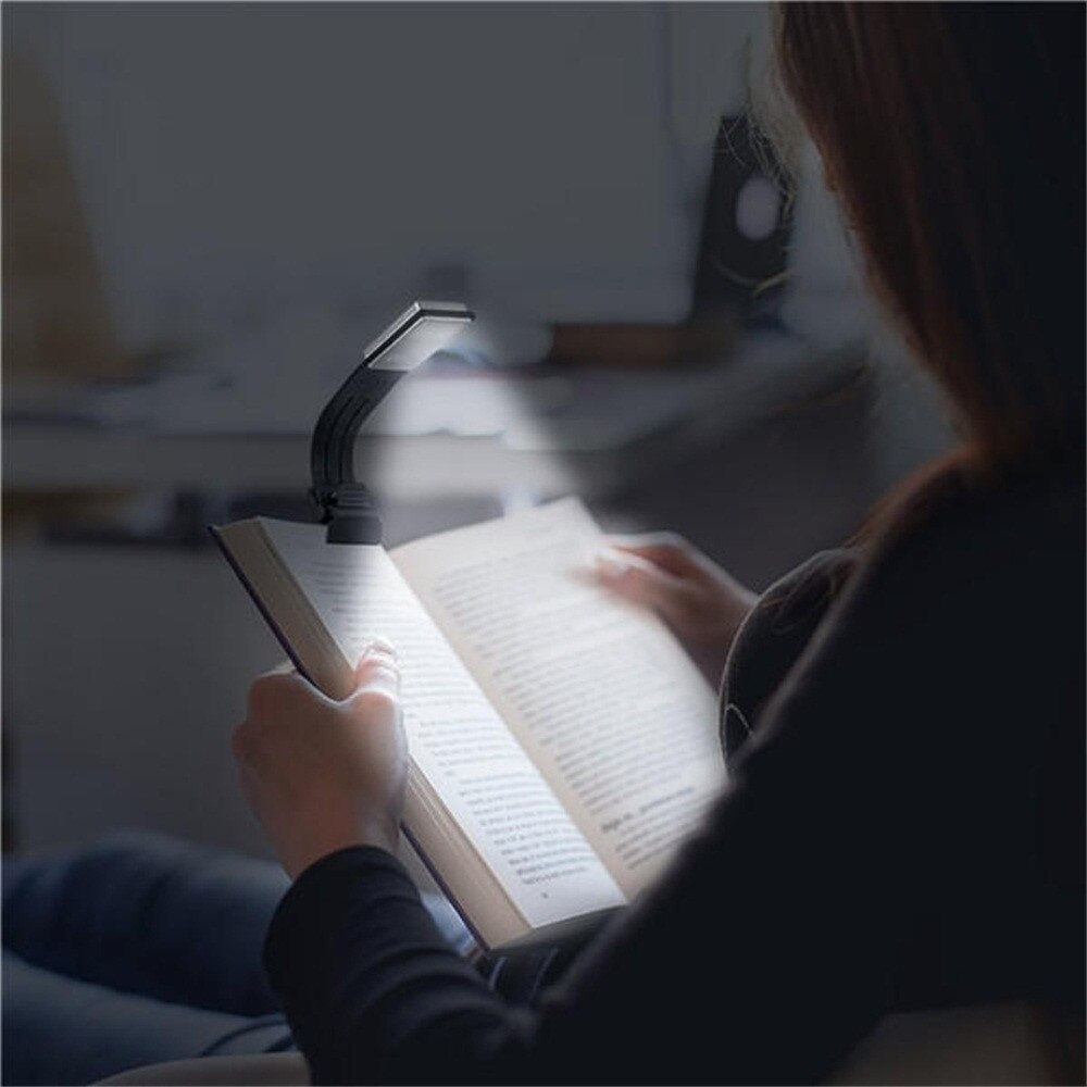 Rechargeable E-book Led Light For Kindle PaperWhite 4-Level Adjustable Brightness Eye Protection As A Bookmark Reading Lamp