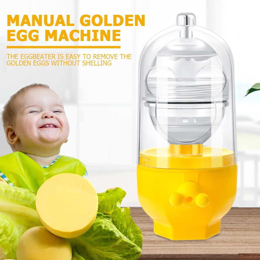 Hand Egg scraper Powered Golden Egg Maker Eggs Yolk White Mixer Kitchen Puller Gadgets Multifunctional Kitchen Egg Yolk Machine
