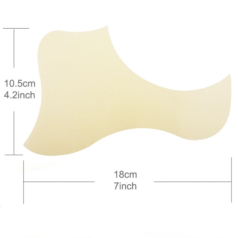 Transparent Acoustic Guitar Pickguard Droplets Or Bird Self-adhesive 41' Pick Guard PVC Protects Your Classical Guitar Surface