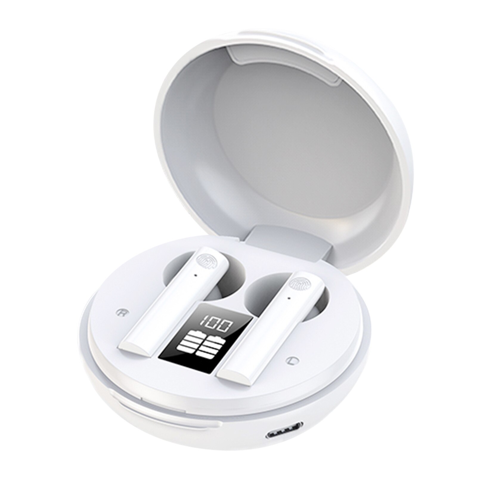 CARPRIE Wireless Earbuds - Bluetooth 5.0 Mini In-Ear Headphones - 9D Stereo Sport Waterproof Headsets with Charging Case