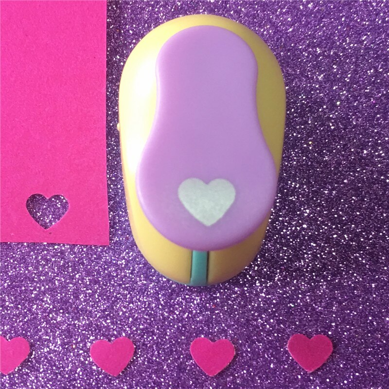 3/8 inch Heart shape paper cutter school craft punch perfurador scrapbook loving hearts hole punch for kids furador diy puncher