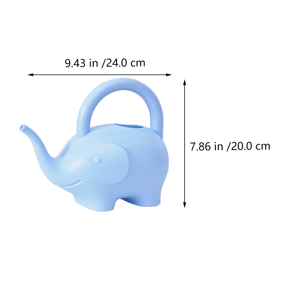 Elefanten-Gießkanne für Höhle Innenbereich, dekorativ, Mini-Gartendosen, Dusche, Jahrgang-Pflanzen, Regators, Topf, recycelter Eimer, Hunde-Trichter