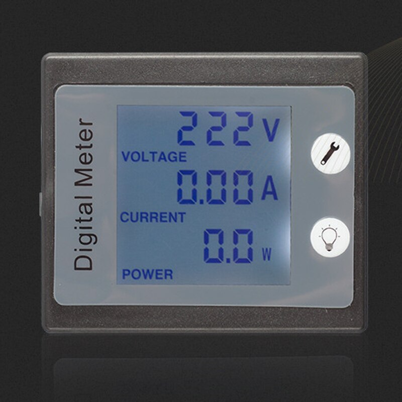Compteur de puissance 80-260V AC 10A surveillance numérique multimètre ampèremètre voltmètre moniteur de puissance testeur d'énergie