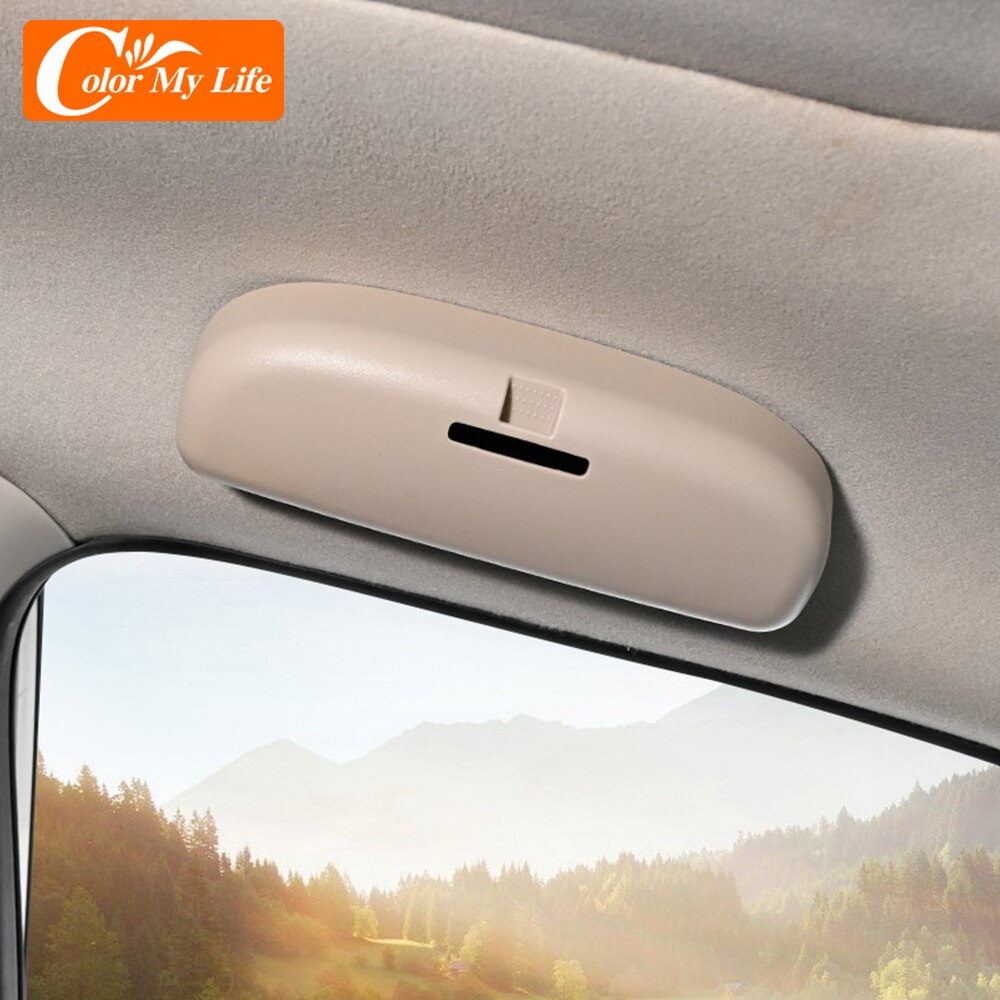 Color My Life Upgrade Car Sunglasses Holder Case Storage Box for BMW E82 E88 E90 E91 E92 E93 E60 E61 E63 E64 E65 E66 E67 E68