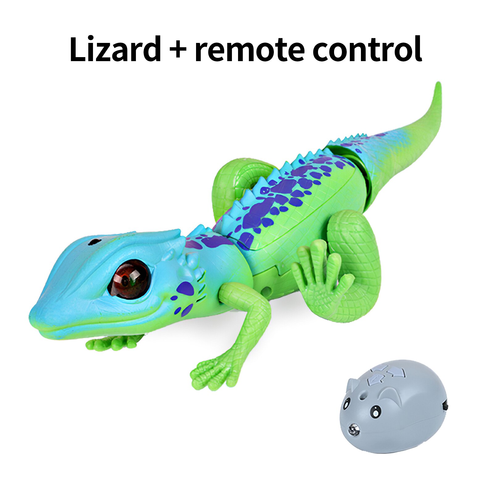 Battery-Powered Robotic Electric With Remote Controller Battery-Powered Robotic Electric For Children Kids Lizard Toy