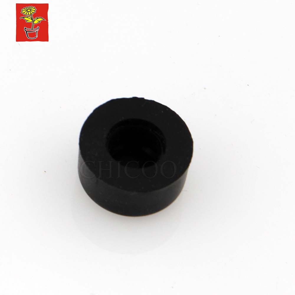 15 st svart gummi dörrstopp 19mm dia dörrpropp dörrbeslag dörrbeslag tillbehör