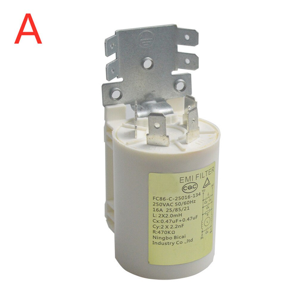 Supresor de interferencias EMI con filtro de potencia, accesorios de reparación para lavadora Little Swan Drum, 1 unidad