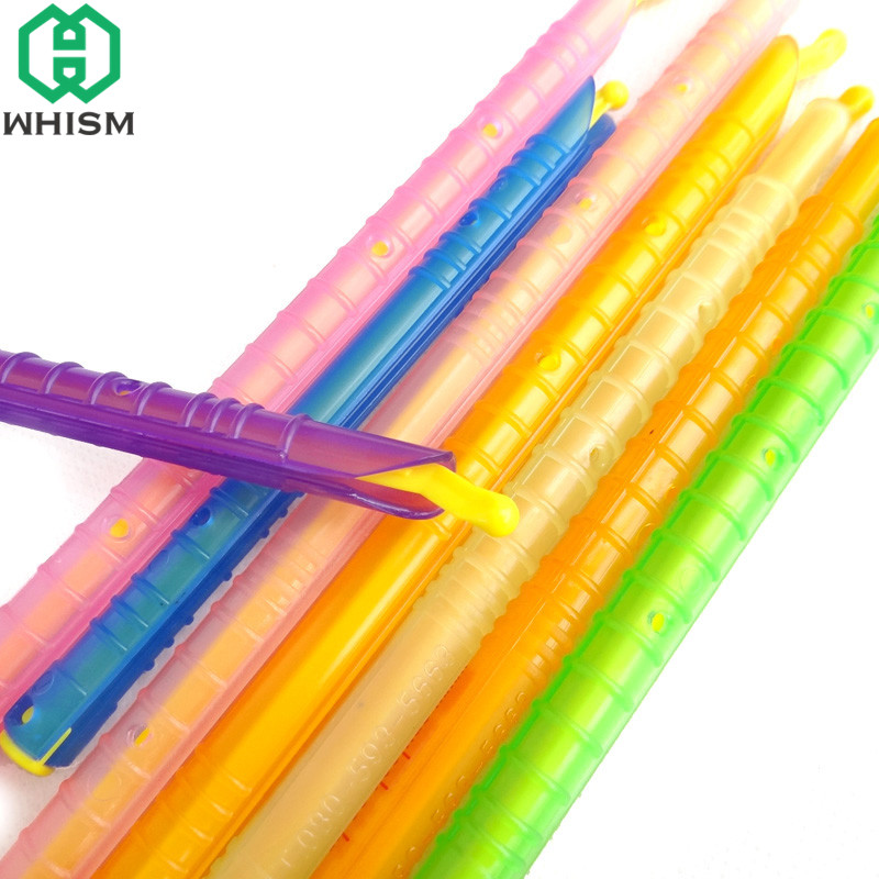 5pcs Reusable Plastic Food Bag Clips Seal Stick Fresh Food Snack Rod Strip Kitchen Coffee Bags Sealing Clip Sealer Clamp Random