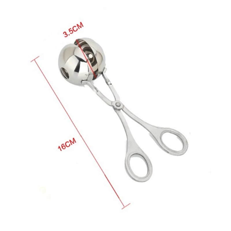 Kitchen Product Meatball Maker Spoon Stainless Steel Non-Stick Cooking Tools Kitchen Gadgets Kitchen Accessories: S