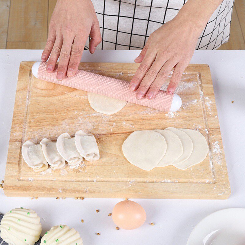 Huishoudelijke non-stick Rolling Pin Grote Deegroller ABS Deegroller DIY Knoedel Huid Gereedschappen Voor Keuken