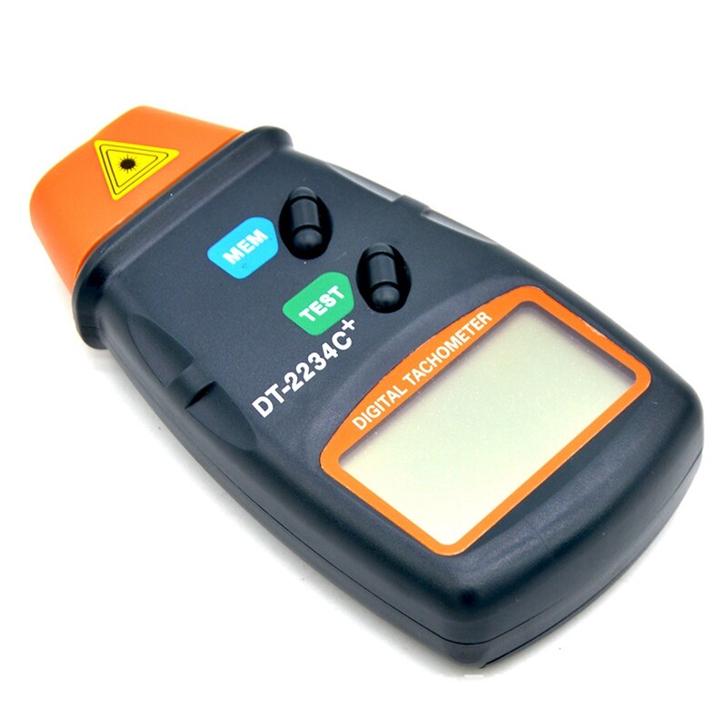 Digital Tachometer Rpm Meter Non-Contact 2.5Rpm-99999Rpm Lcd Display Speed Meter DT2234C Tester Speed RPM Counter