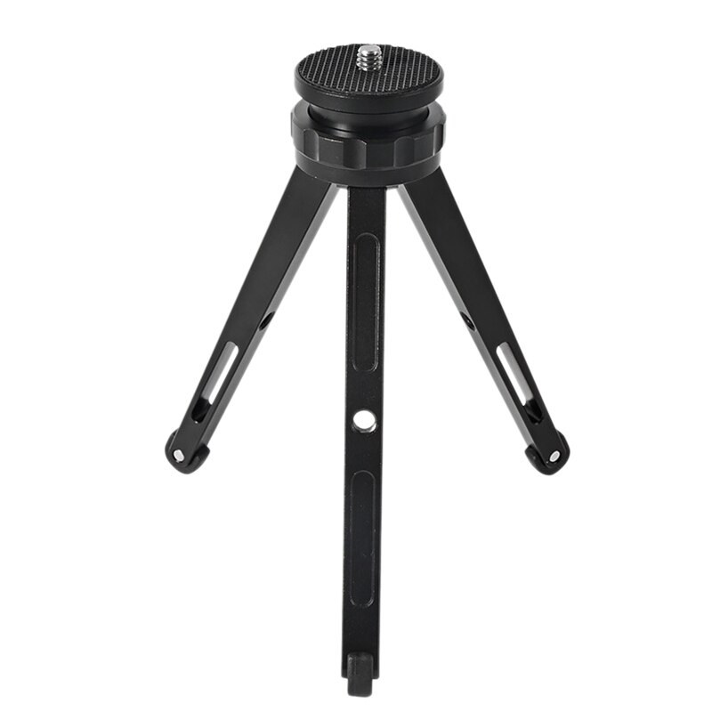 Mini stativ metall skrivbord mini bordsstativ för dslr kamera spegellös kamera smartphone litet stativ: Default Title