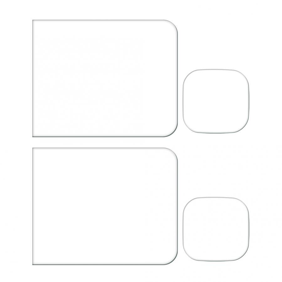 Herdet glass vanntett skjermlinsebeskyttelsesfilm til snoppa vmate lomme gimbal-kamera