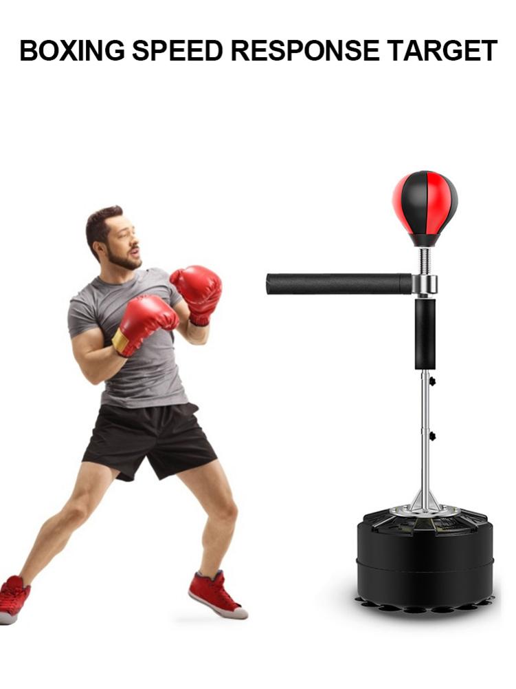 Boxen Profiboxen Tasche Schweren Stand Boxsack Mit 360 Grad Reflex Bar Fitness Boxen Ausrügestochen