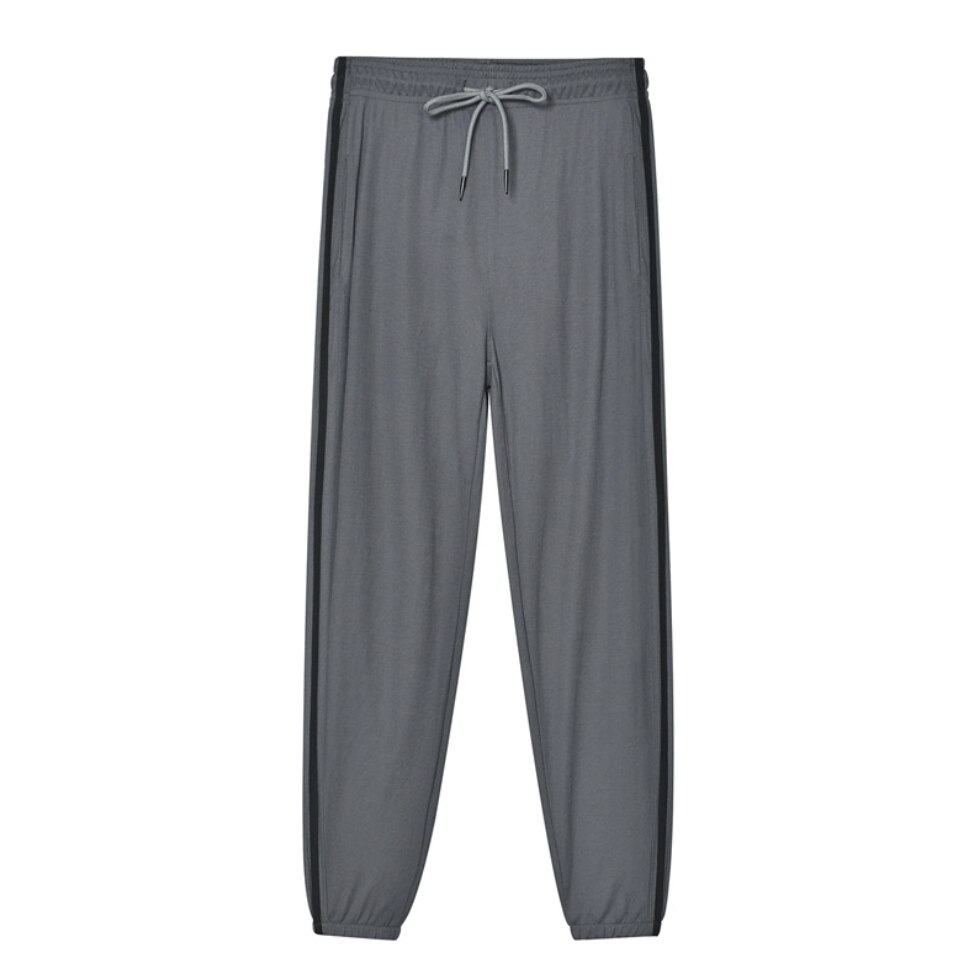 X Pantaloni Della Tuta per le Donne di Nylon Fresco Morbido Tre Strisce Jogging Donne Pantaloni Per Lo Sport Da Jogging Sport Jogger Sport Tuta Pantaloni: Grey / XL