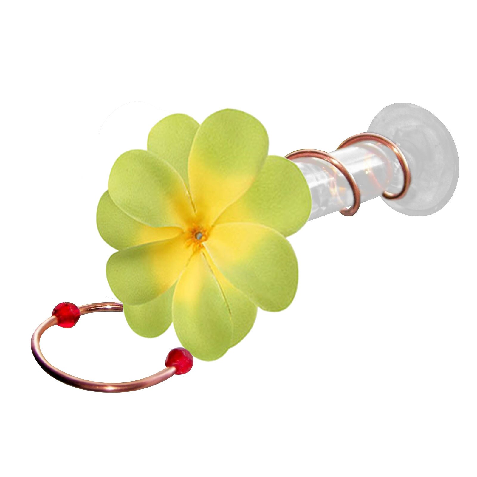 Courtyard Bird Feeder Red Berries Humming Bird Feeder 3 Feeding Bottles Berries Humming Bird Feed Seed Accessories: B