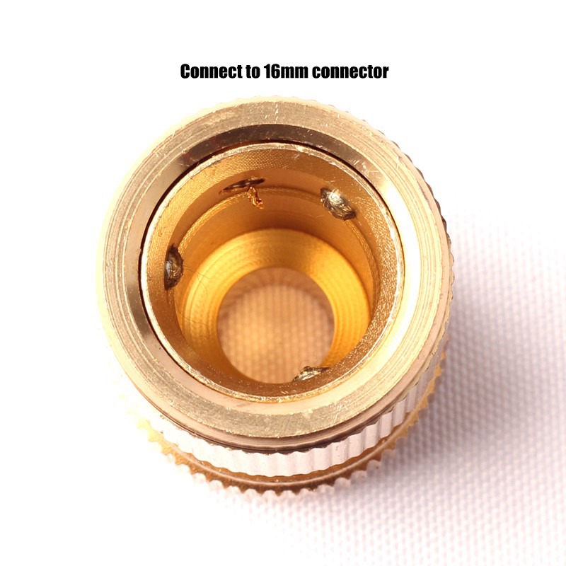 1/2 " aluminium snabbkoppling vattenkran kopplingar trädgård bevattningsslang snabba skarvar växtbevattning 16mm slang adapter