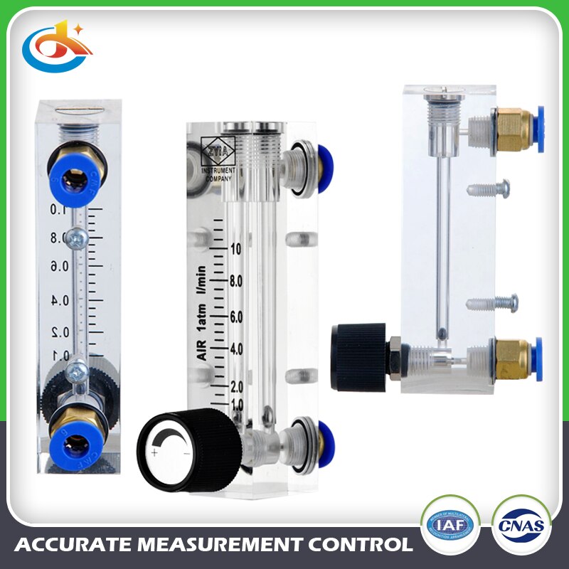 LZM-4T Acryl Flowmeter Inbrengen Type Air Float Flowmeter Gas Rotameter