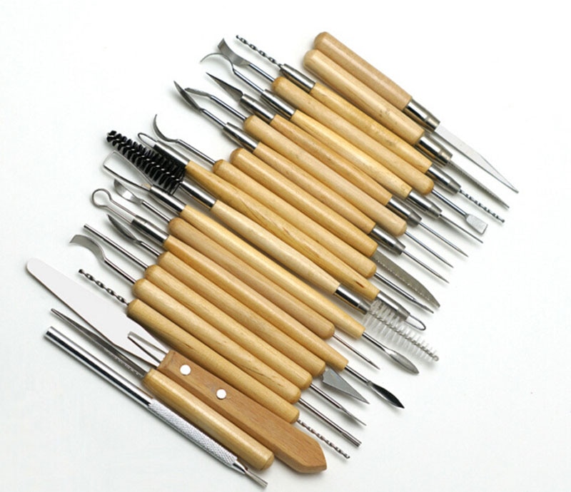 Pro Pumpkin Carving Tools- Halloween Sculpting Kit with 22 Double Sided Pieces for Jack-O-Lanterns and More