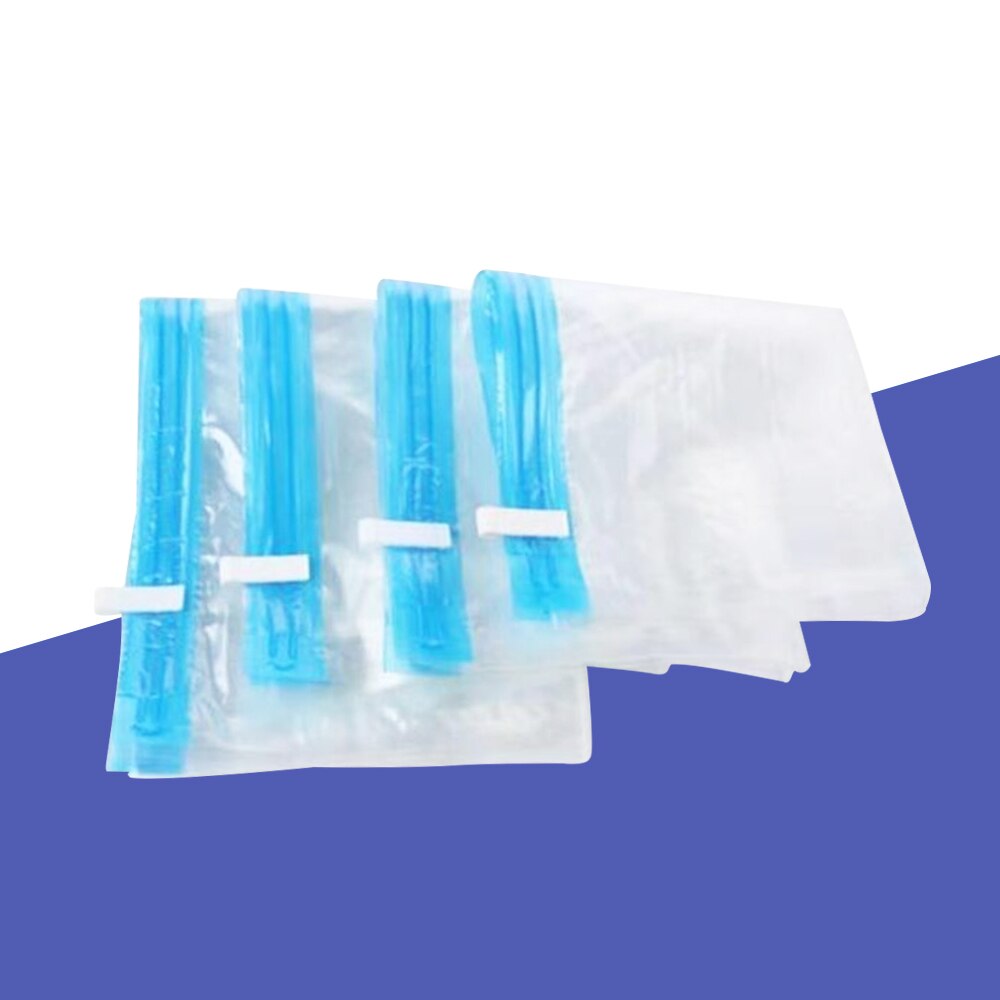 Roll-up Compression Storage Bag Manually Roll Up Seal Bags Space Saving Travel Clothes Storage Organizer Reusable Pack Sacks 3