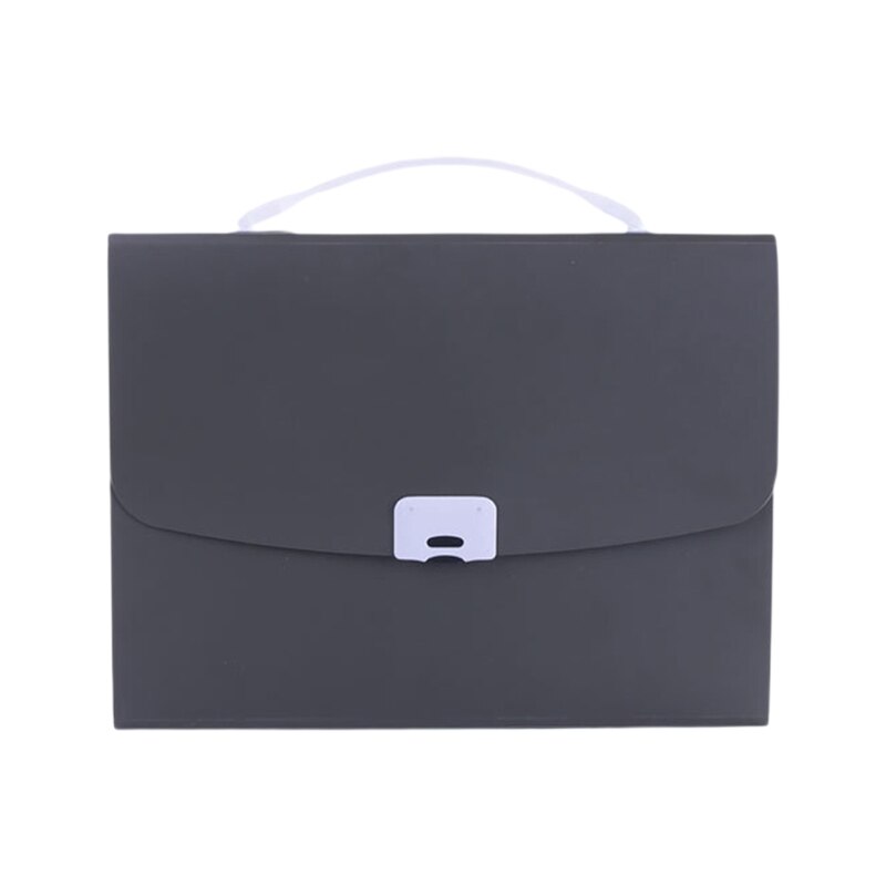 Portable Handheld A4 Business Document Organ Bag File Folder Storage Organizer Student Test Paper Holder Pack
