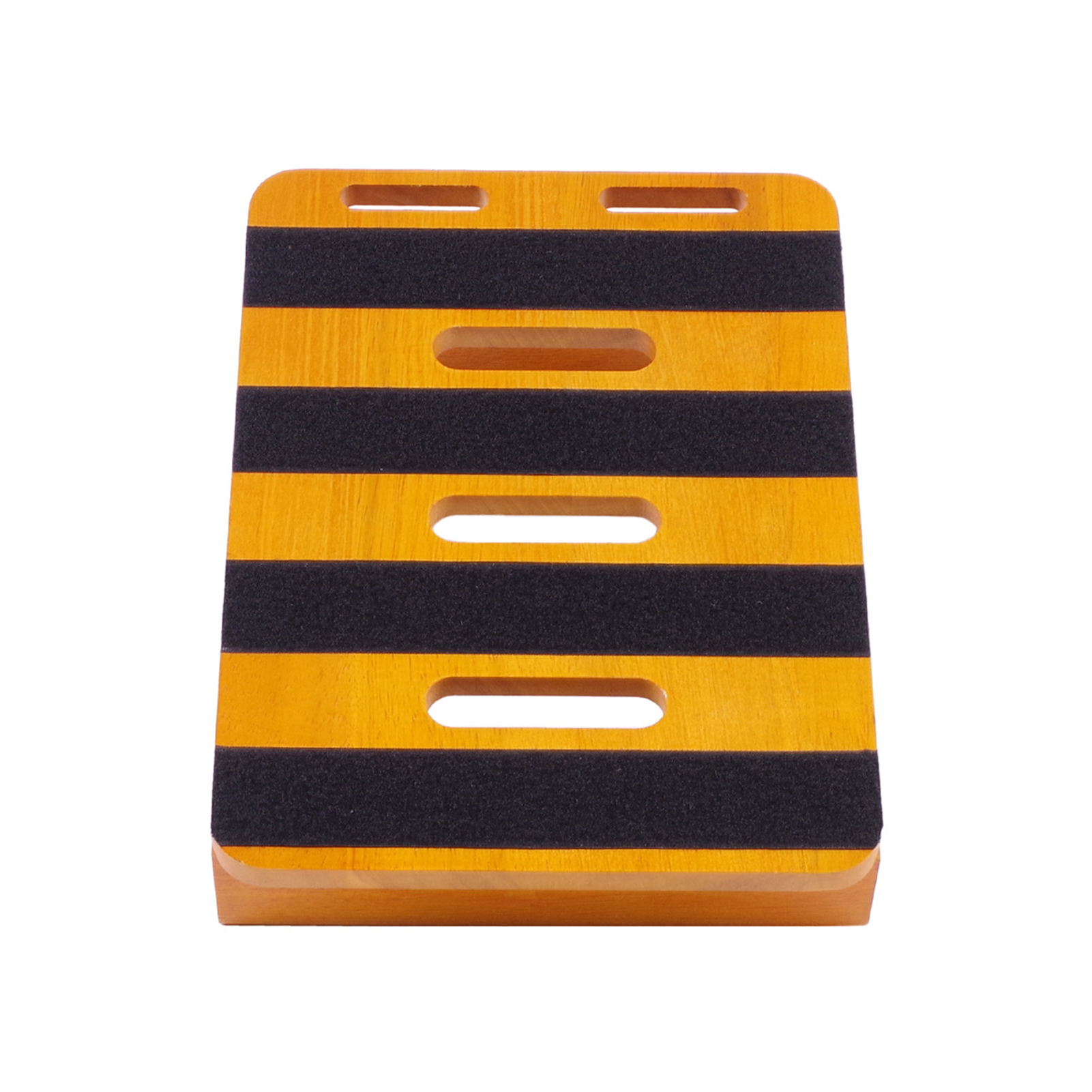 Tablero de Pedal con efectos de guitarra, Kit DIY de madera maciza y aluminio, 11,8 pulgadas x 8,7 pulgadas, con patas de arco, Pedal Topper