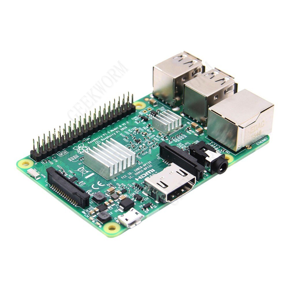 Disipador de calor específico Raspberry Pi 3 Modelo B (2 uds. De aluminio + 1 Uds. De Cobre/bolsa) (3 bolsas/lote)