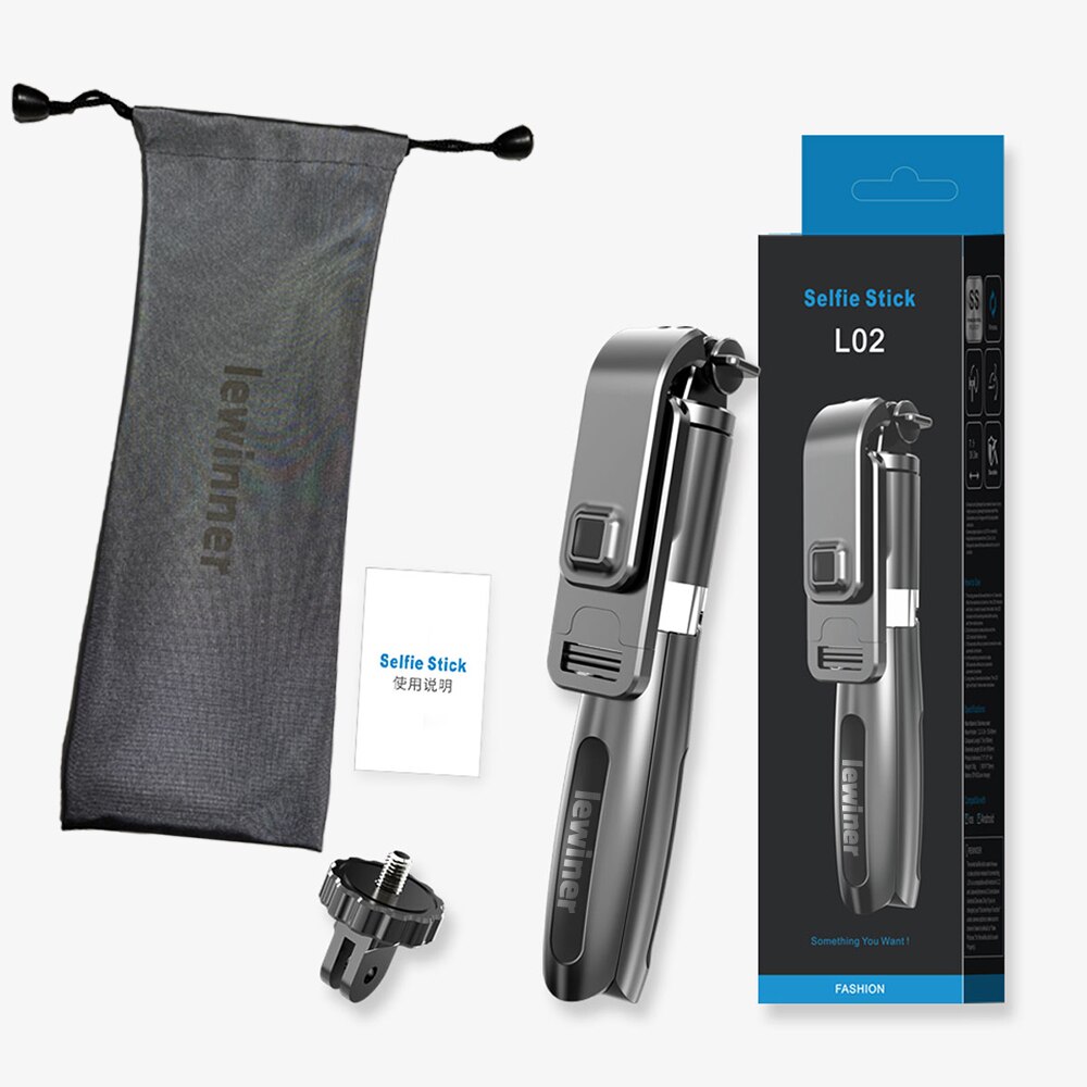 Lewinner Wireless bluetooth Selfie Stick Tripod – Grandado