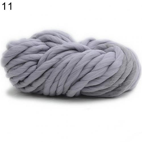 Super Dikke Natuurlijke Wol Garen Vilt Wol Roving Garen Diy Zwervende Gebreide Deken Hand Breien Spin Garen Diy Deken Levert: 11