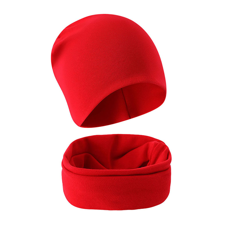 Kindermuts, sjaal, herfst/winter, effen kleur, warme peutermuts, sjaal voor meisjes en jongens, babymutsenset, nekwarmer voor kinderen: Grijs