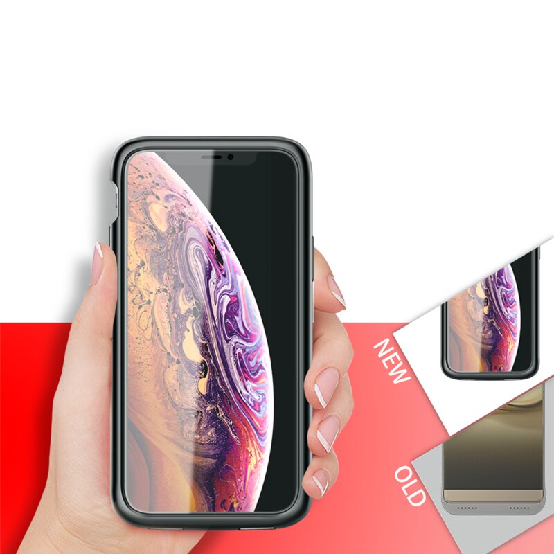 Power case 6000 mah bank bagcover til iphone 11 pro max bærbart batterioplader cover til iphone 11 11 pro power cover