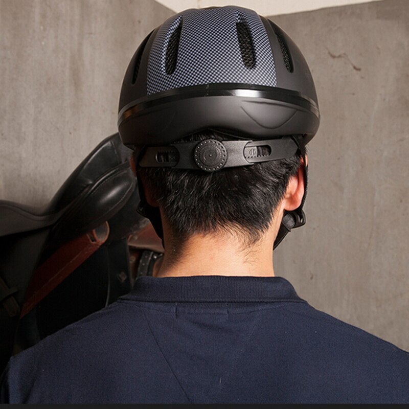 Casque d'équitation équestre respirant Durable sécurité demi couverture cheval cavalier casques pour hommes femmes enfant 52-61 CM