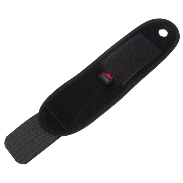 Universal sports håndled tommelfinger hånd wrap handske håndled støtte stropper fitness bøjle wraps bandage træning sikkerheds hånd bånd: Sort