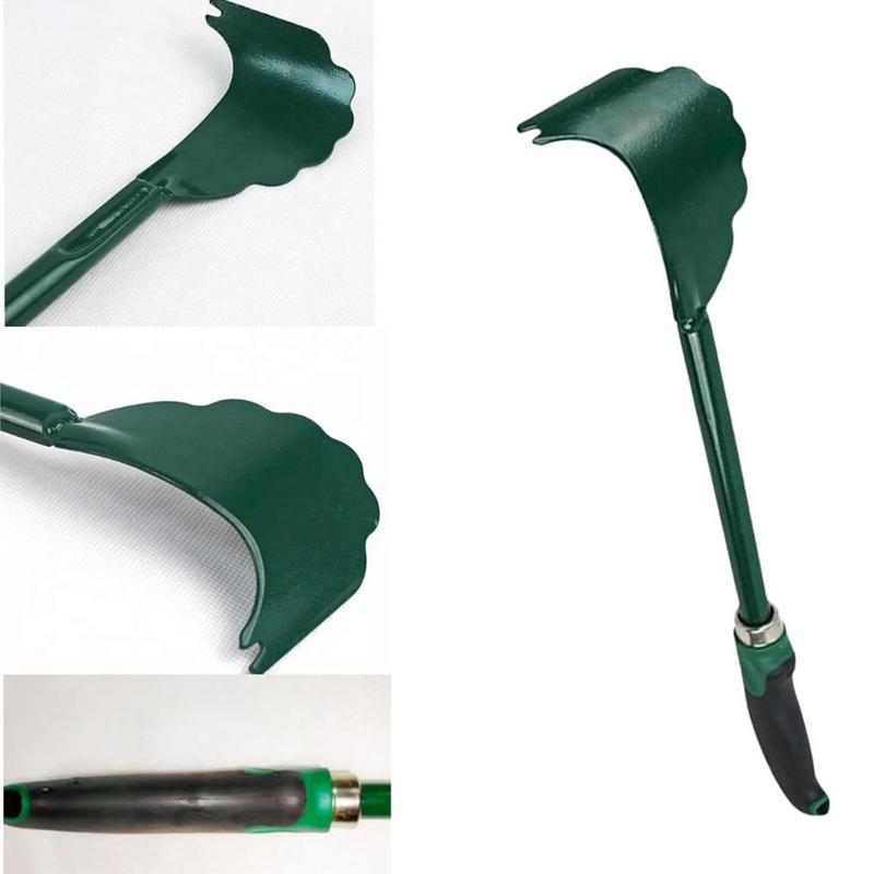 Herramientas de limpieza para cortacésped, raspador de cubierta con mango, herramienta de extracción para accesorios de jardinería