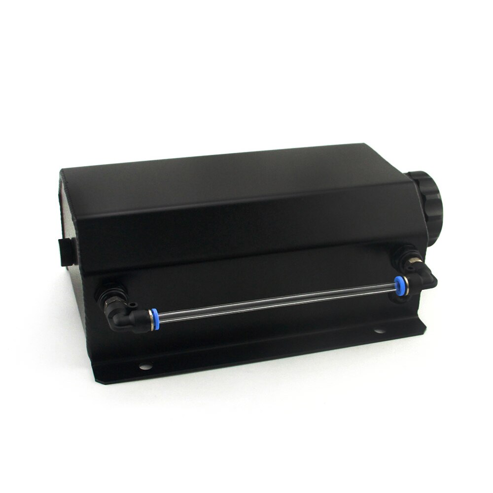 Universal 2L Auto Engine Oil Catch Tank Can Fuel Gas Breather Tank Bottle Overflow Coolant Radiator
