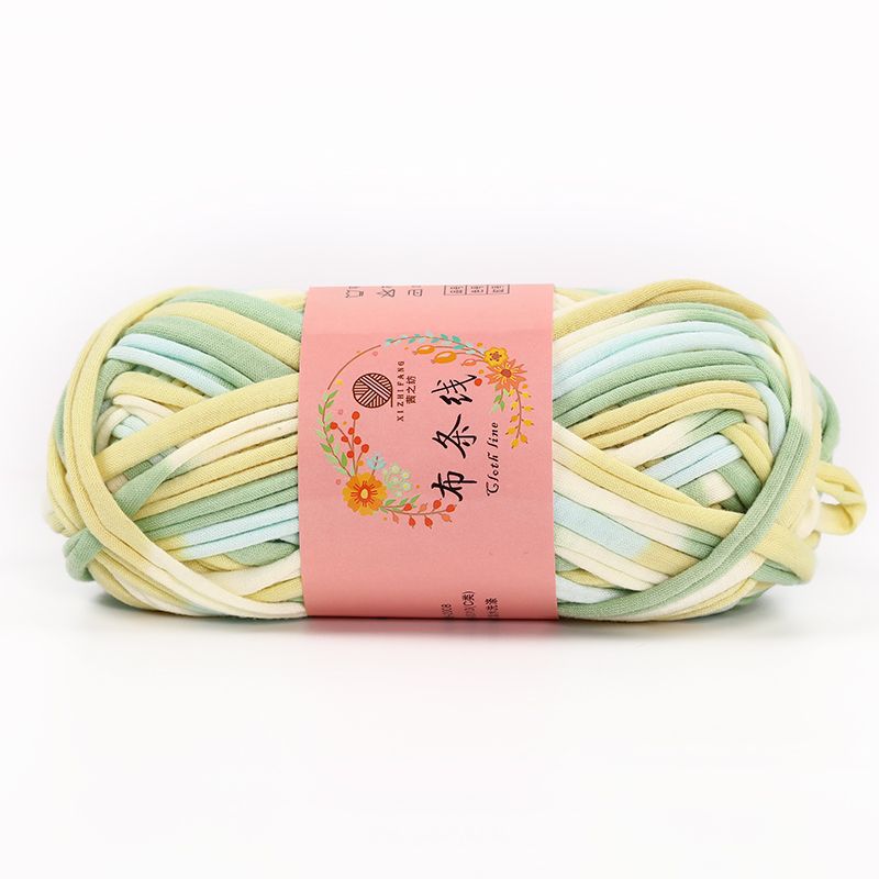 Baby Cotton Cloth Thread Knitting For Hand Knitting Crochet Worsted Wool Thread Colorful Eco-dyed Needlework: 15