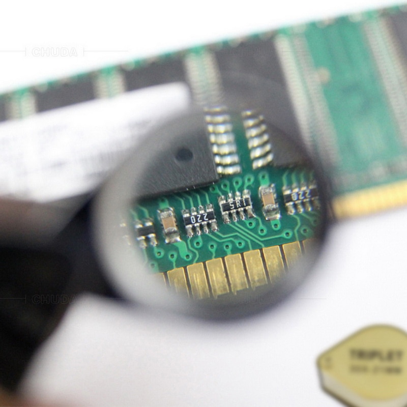 mini mały przenośny podręczny lupa jubilerska 30X 21mm duże powiększenie szklany metalowy składany kieszonkowy rozmiar identyfikacja lupa