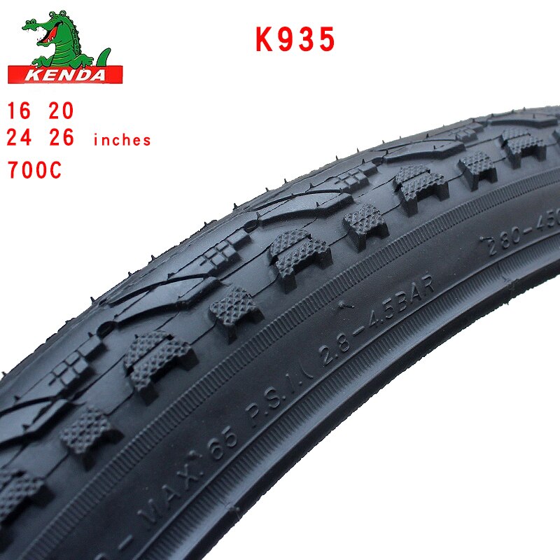 Kenda de neumáticos de bicicleta de K935 de alambre de acero de 26 pulgadas 1,5 de 1,75 de la carretera 1,95 bicicleta MTB 700*35 38 40 piezas de neumáticos urbanos para bicicleta de montaña 45C