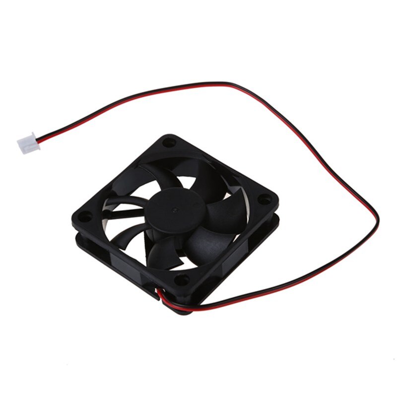 Mini ventilateur de refroidissement, cc 12V, 2 broches, 60mm x 15mm, pour PC, accessoires