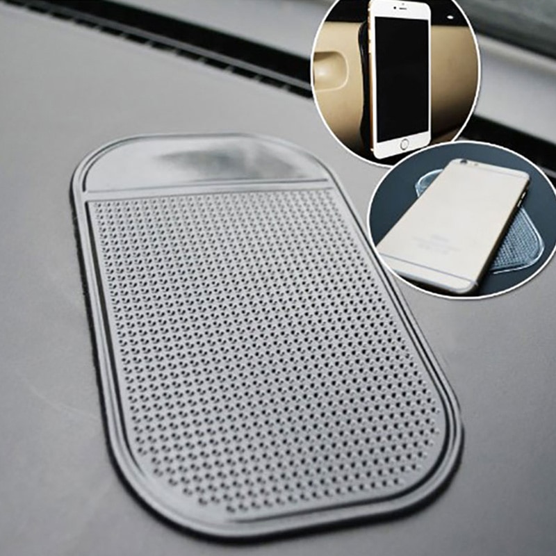 1Pcs Auto Antislip Mat Auto Siliconen Interieur Dashboard Universele Telefoon Anti-Slip Opslag Mat Pads Voor zonnebril MP3 Dvr Houder