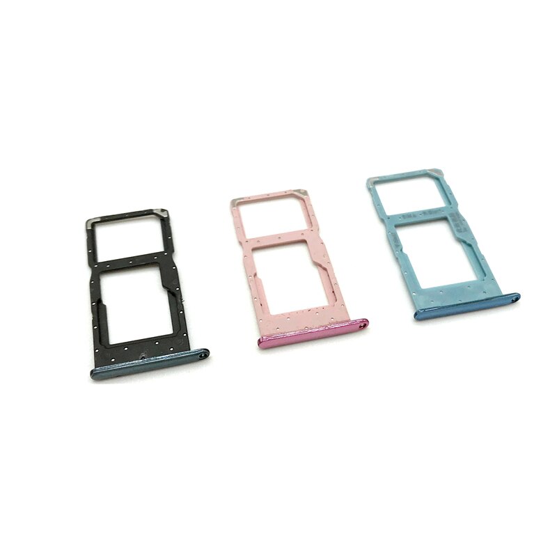 Voor Huawei Honor 20 Lite Honor20 20i Slot Houder Dual Sd Sim-Kaart Lade Reader Socket