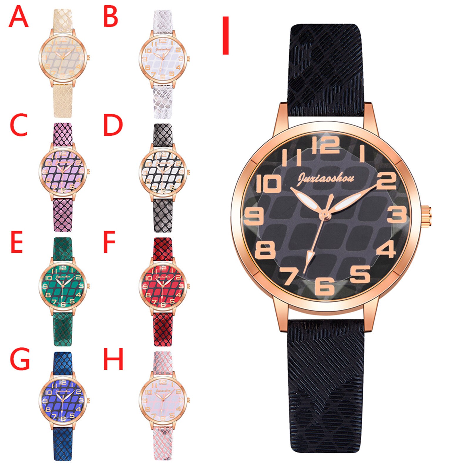 2021 gorąca sprzedaż zegarki damskie modne zegarki zegary zegarki skórzane swobodne sukienki nadgarstek kryształ Jewe Женские Часы 2021