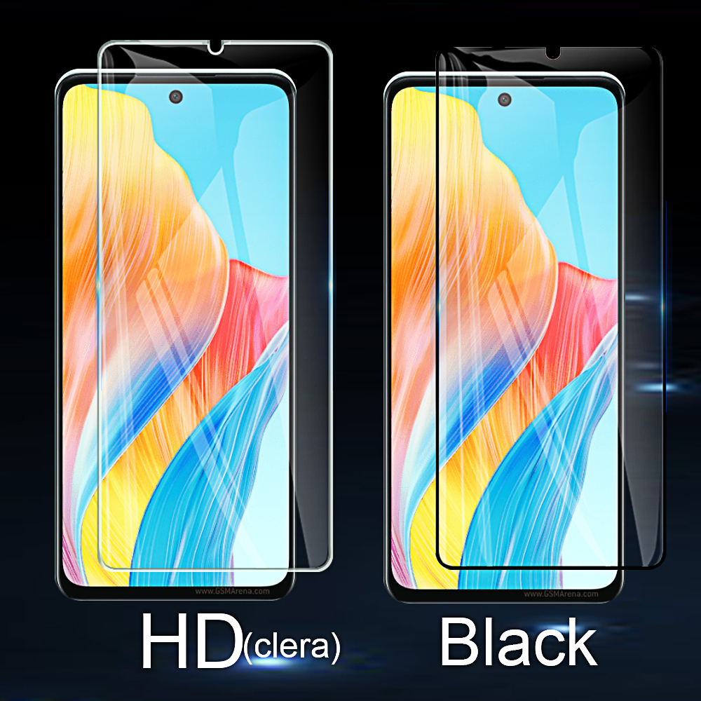 4Pcs Tempered Glass For Oppo A79 A59 A38 A58 A78 4G A98 5G A53s A73 A93 A17 Screen Protectors Protective Glass Cover Film