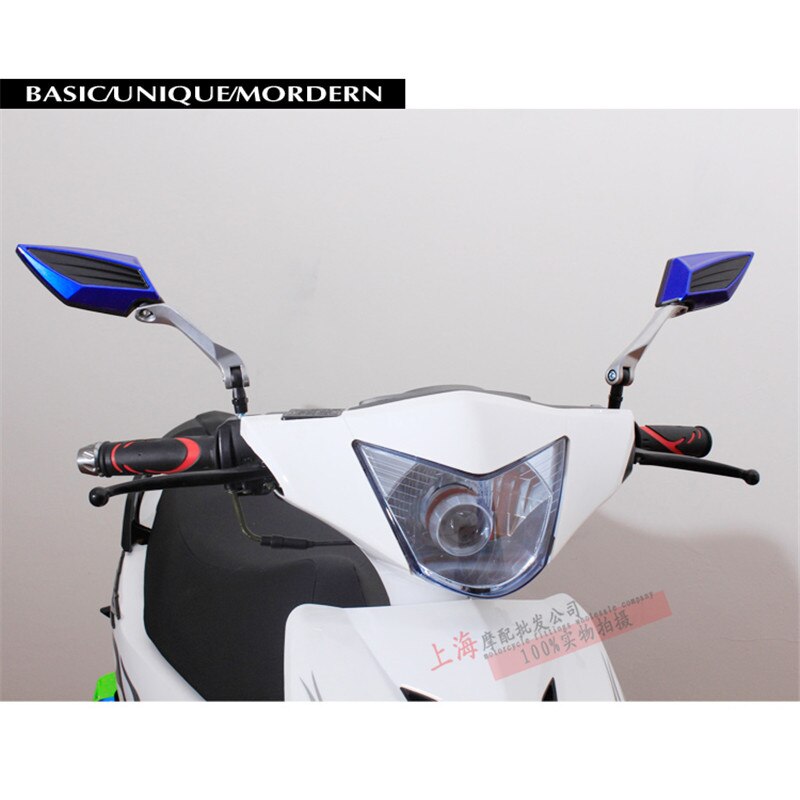 universal scooter mirrors motorcycle accessories for benelli vespa yamaha vespa piaggio motorbike parts moto rearview mirror
