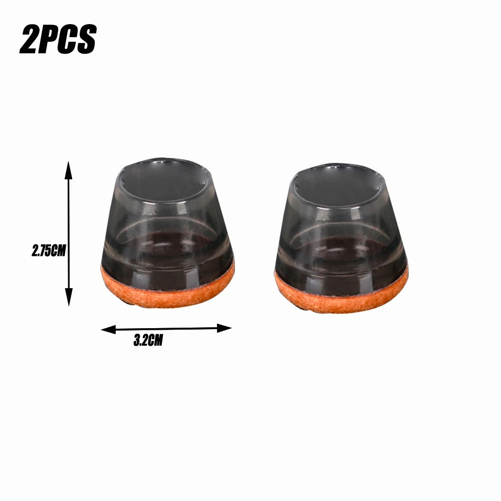 Coussinets de protection coordonnants en caoutchouc pour pieds de chaise, couvre-pieds, meubles, table, intérieur, maison, extérieur, bureau, jardin, 1/4 pièces: MULTI